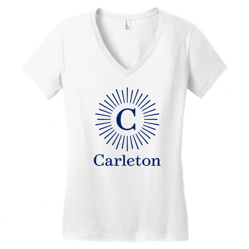 Carleton College Women's V-Neck T-Shirt by lucasabraham033 | Artistshot