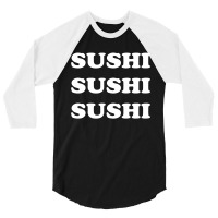 Sushi 3/4 Sleeve Shirt | Artistshot