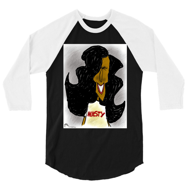 Kamala Nasty For Fan 3/4 Sleeve Shirt | Artistshot