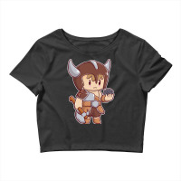 Chibi Barbarian Crop Top | Artistshot