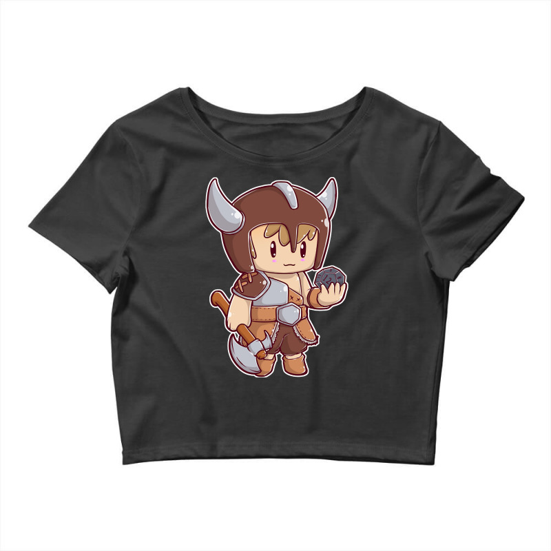 Chibi Barbarian Crop Top by Kosdapen517 | Artistshot