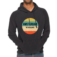 Amsterdam Netherlands Vintage Hoodie | Artistshot