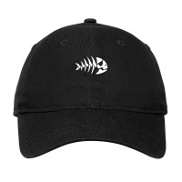 Fsm Flying Spaghetti Monster Skeleton Fish Dark Gift Adjustable Cap | Artistshot