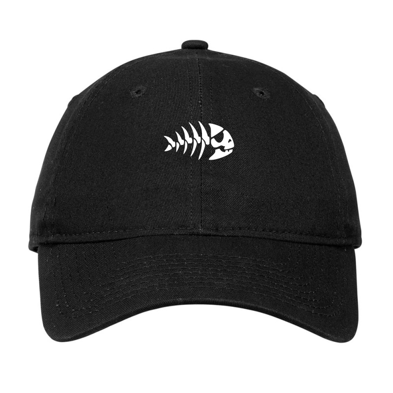 Fsm Flying Spaghetti Monster Skeleton Fish Dark Gift Adjustable Cap by CraigRose | Artistshot