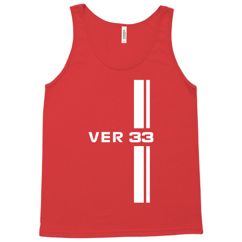 Ver 33 Driver Racing Tank Top by Melissa Store | Artistshot