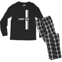 Ver 33 Driver Racing Men's Long Sleeve Pajama Set | Artistshot