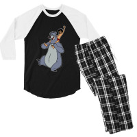 Baloo & Mowgli Men's 3/4 Sleeve Pajama Set | Artistshot