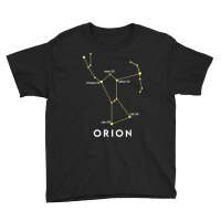 Orion Constellation Astronomy Lover Stargazing T Shirt Youth Tee | Artistshot