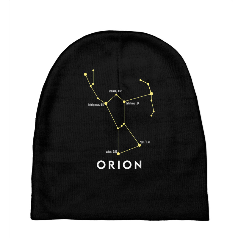 Orion Constellation Astronomy Lover Stargazing T Shirt Baby Beanies by cm-arts | Artistshot