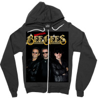 Howtopretendyouareactuallyabeegeesband Zipper Hoodie | Artistshot