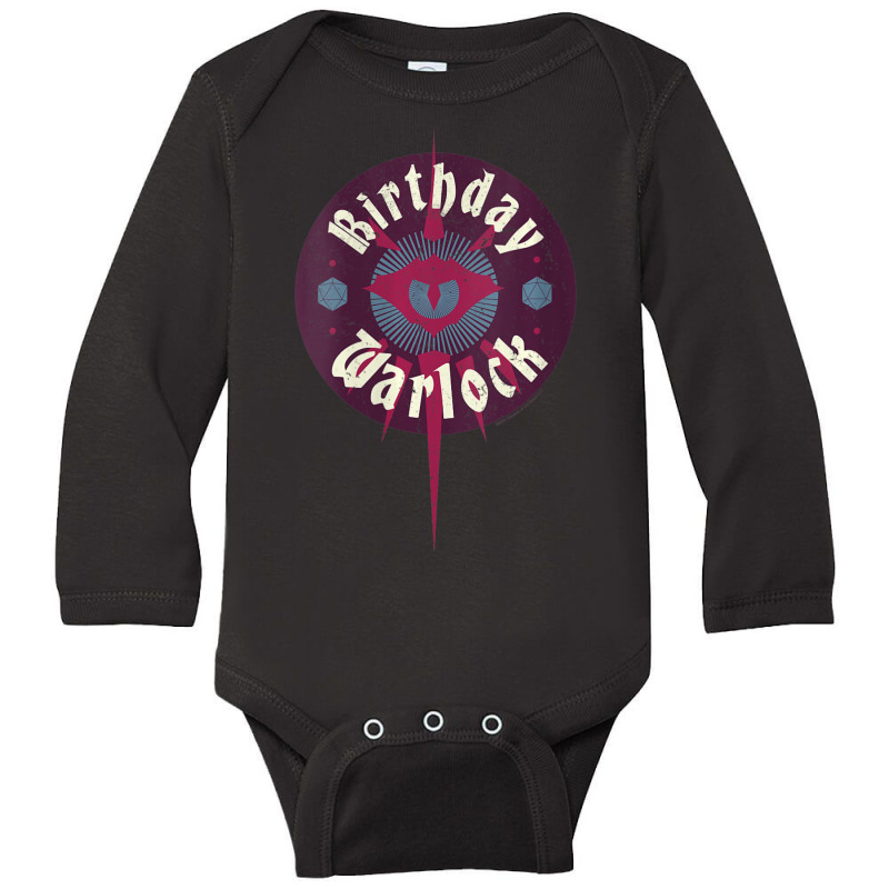 Womens Dungeons & Dragons Birthday Warlock V-neck Long Sleeve Baby Bodysuit by hotoancuong | Artistshot