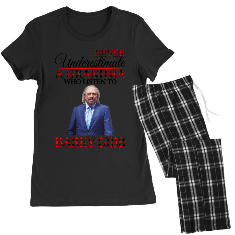 Neverunderestimateagrandmawholistenstobarry Women's Pajamas Set by RAELYNNELILLARD | Artistshot