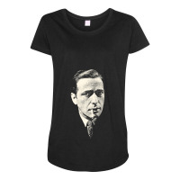 Humphrey Bogart Gift Maternity Scoop Neck T-shirt | Artistshot