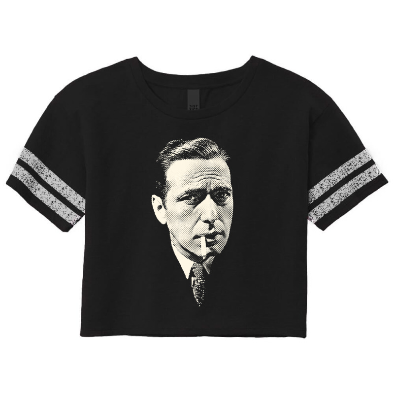 Humphrey Bogart Gift Scorecard Crop Tee by DesmondBalts | Artistshot