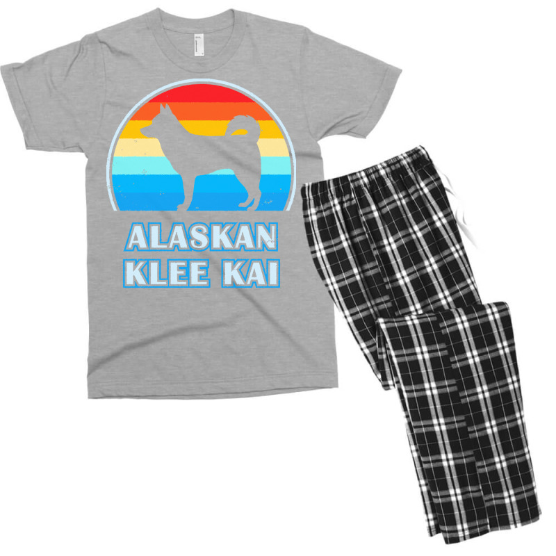 Alaskan Klee Kai T  Shirt Alaskan Klee Kai Vintage Design Dog T  Shirt Men's T-shirt Pajama Set | Artistshot