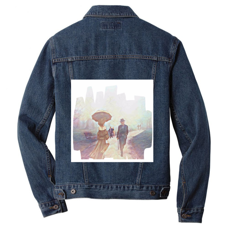 Relax And Walk With Leonard Men Denim Jacket | Artistshot