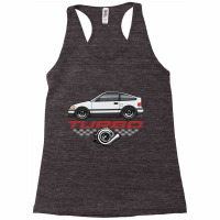 Turbo-polar White Racerback Tank | Artistshot