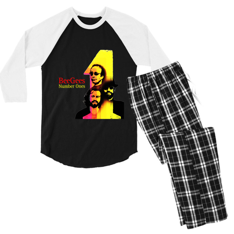 Thebeegeesnumberones99spgiftformenwomen Men's 3/4 Sleeve Pajama Set by RAELYNNELILLARD | Artistshot