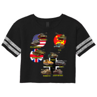 Top 10 Best Ww2 Tanks M4 Sherman Panzer Iv Tiger Ii T 34 T Shirt Scorecard Crop Tee | Artistshot