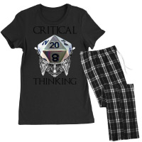 Critical Thinking Women's Pajamas Set | Artistshot