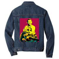 Hank Snow Clarence Eugene Snow The Singing Ranger The Yodeling Ranger  Men Denim Jacket | Artistshot