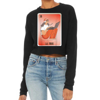 La Friki Mexican Slang Lottery Bingo Cards T Shirt Cropped Sweater | Artistshot