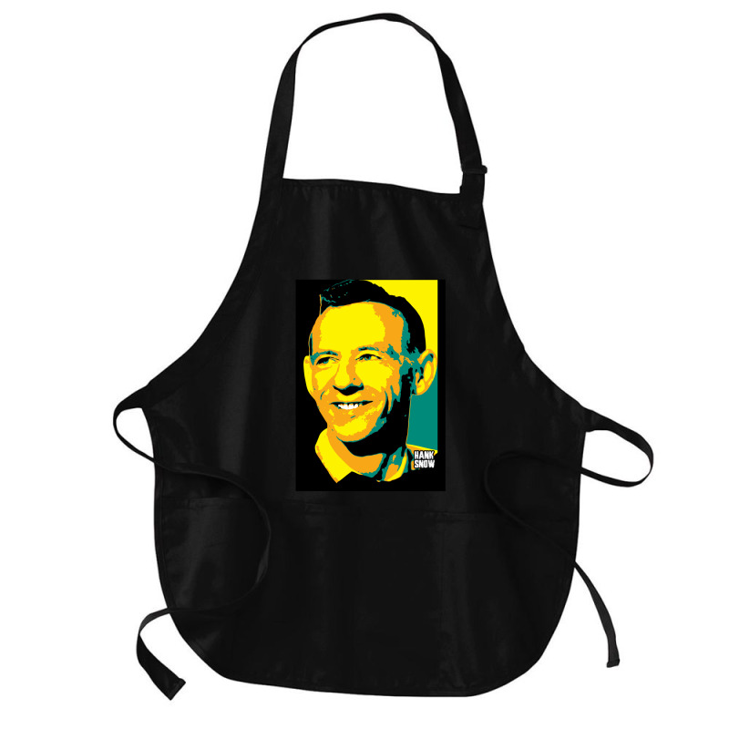 Hank Snow Clarence Eugene Snow The Singing Ranger The Yodeling Ranger  Medium-length Apron | Artistshot