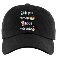 Cute Kawaii K-pop Ramen Boba Bubble Tea K-drama Lover Kids Cap | Artistshot