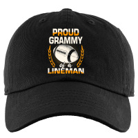 American Football Proud Grammy Of A Lineman Family Kids Cap | Artistshot