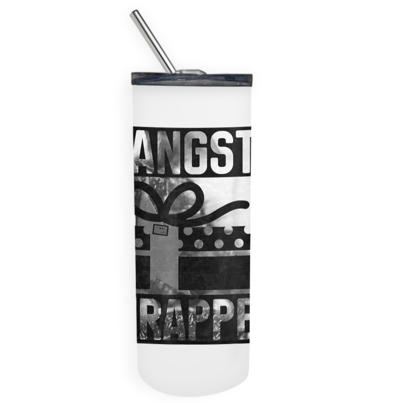 Gangsta Wrapper Gangster Rap Gift Vintage Christmas T Shirt Skinny Tumbler | Artistshot