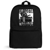 Gangsta Wrapper Gangster Rap Gift Vintage Christmas T Shirt Backpack | Artistshot