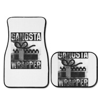 Gangsta Wrapper Gangster Rap Gift Vintage Christmas T Shirt Full Set Car Mats | Artistshot