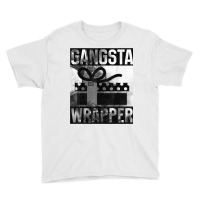 Gangsta Wrapper Gangster Rap Gift Vintage Christmas T Shirt Youth Tee | Artistshot