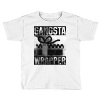 Gangsta Wrapper Gangster Rap Gift Vintage Christmas T Shirt Toddler T-shirt | Artistshot