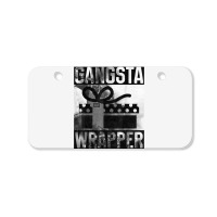 Gangsta Wrapper Gangster Rap Gift Vintage Christmas T Shirt Bicycle License Plate | Artistshot