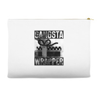 Gangsta Wrapper Gangster Rap Gift Vintage Christmas T Shirt Accessory Pouches | Artistshot