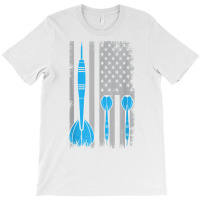 Darts Flag Usa Dartboard Dart Player T Shirt T-shirt | Artistshot