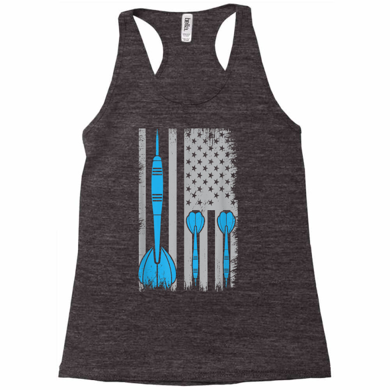 Darts Flag Usa Dartboard Dart Player T Shirt Racerback Tank by nejnda | Artistshot