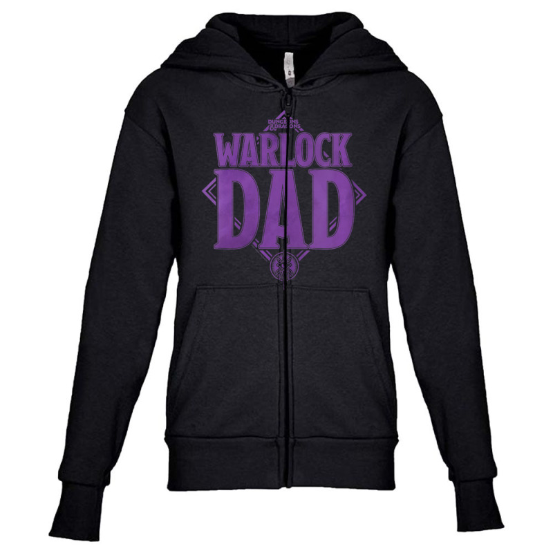 Womens Dungeons & Dragons Dad Warlock V-neck Youth Zipper Hoodie by hotoancuong | Artistshot