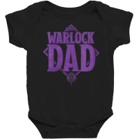 Womens Dungeons & Dragons Dad Warlock V-neck Baby Bodysuit | Artistshot