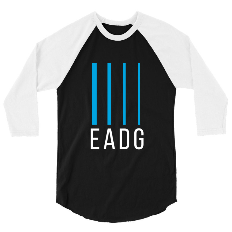 Bass Guitarist Gift - Eadg 4 String Classic 3/4 Sleeve Shirt by AubreyBarfield | Artistshot