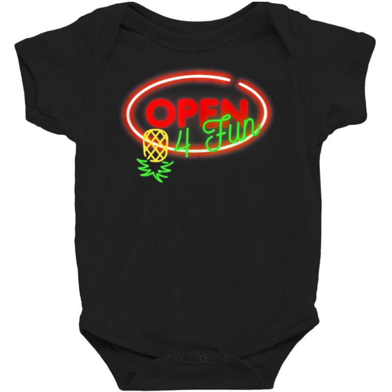 Party Mode Upside Down Pineapple Swinger Vanilla Swapping Tank Top Baby Bodysuit | Artistshot