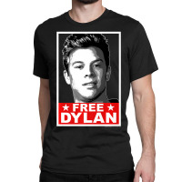 American Vandal Free Dylan Political Poster Classic T-shirt | Artistshot