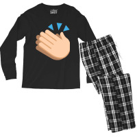 Clapping Hands Sign Clapping Long Sleeve T Shirt Men's Long Sleeve Pajama Set | Artistshot