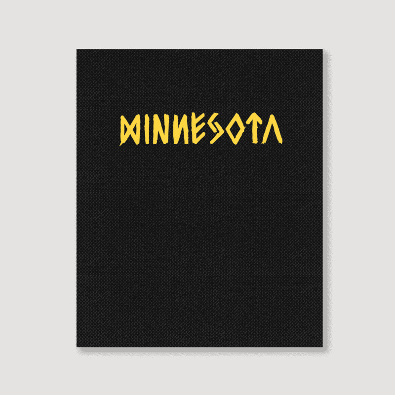 Minnesota Portrait Canvas Print | Artistshot