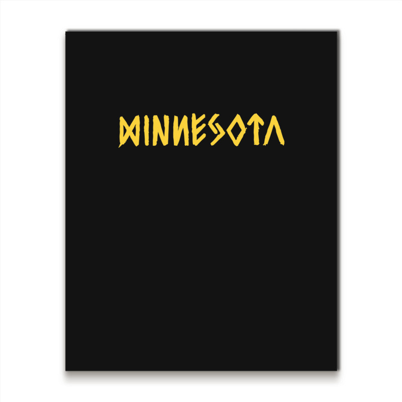 Minnesota Metal Print Vertical | Artistshot