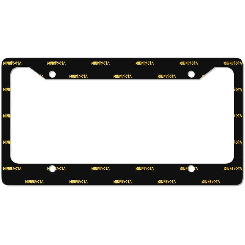 Minnesota License Plate Frame | Artistshot