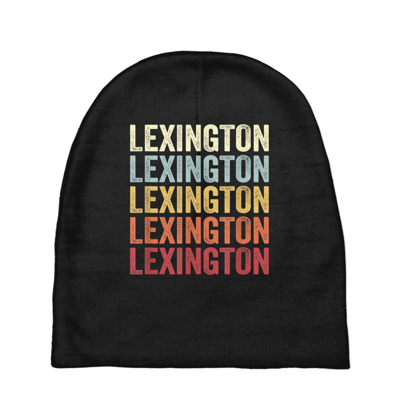 Lexington Tennessee Lexington Tn Retro Vintage Text Baby Beanies by Color | Artistshot