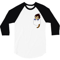 Chibi Vegeta [tw] 3/4 Sleeve Shirt | Artistshot