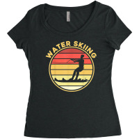 Water Skiing Sport Waterski Swimmer Athlete T Shirt Women's Triblend Scoop T-shirt | Artistshot